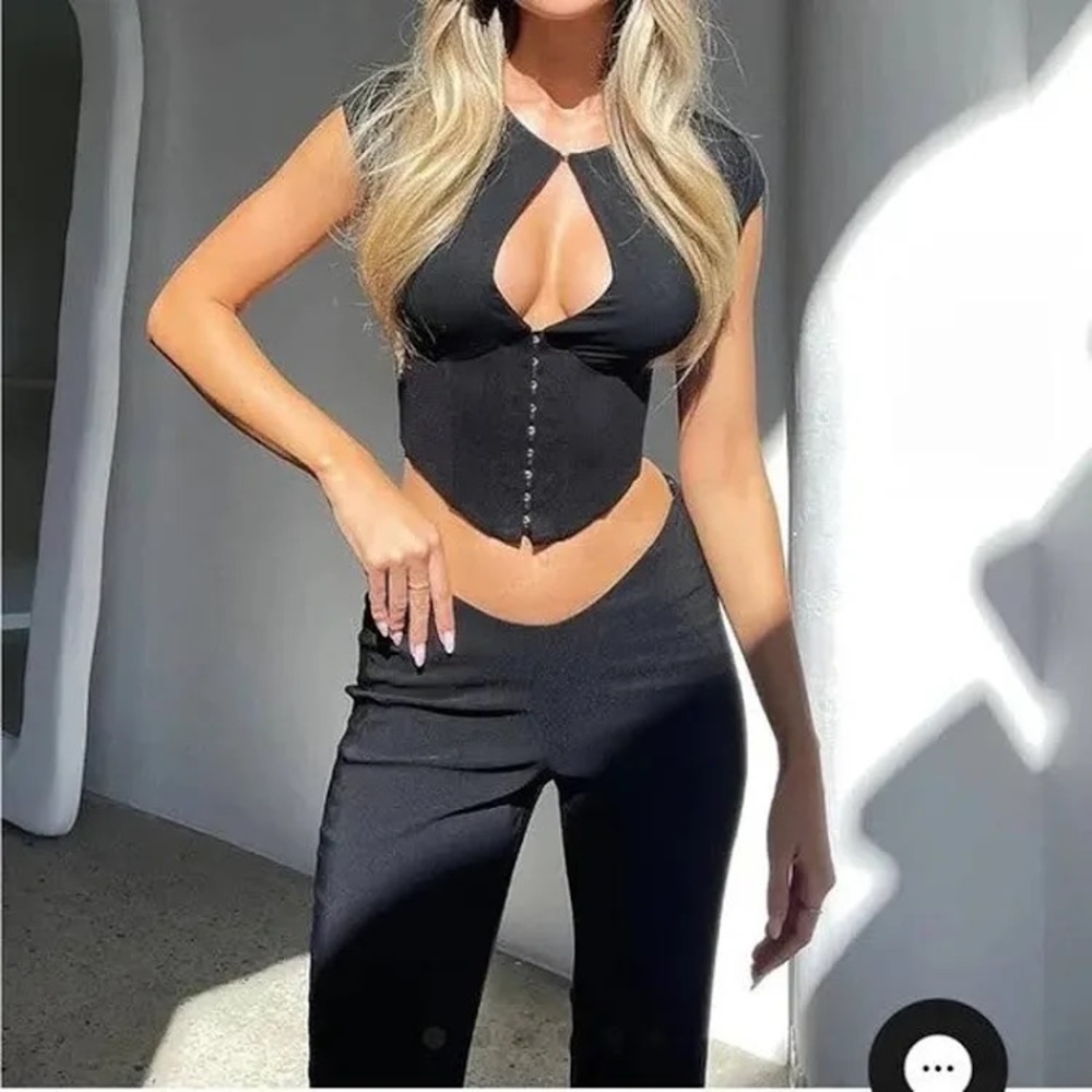 Tiger Mist PRESTON TOP - BLACK